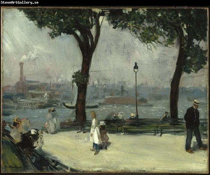 William Glackens East River Park